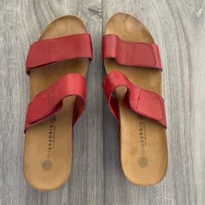 Eric Mechael Shoes/ Lola Sabbia Liat Red. Size 41